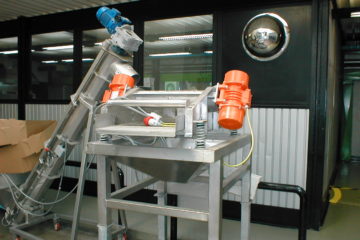 Εφαρμογή δονητών ITALVIBRAS στη βιομηχανία.